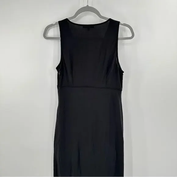 Madewell “The Ariana”  Black Midi Dress - Picture 11 of 13